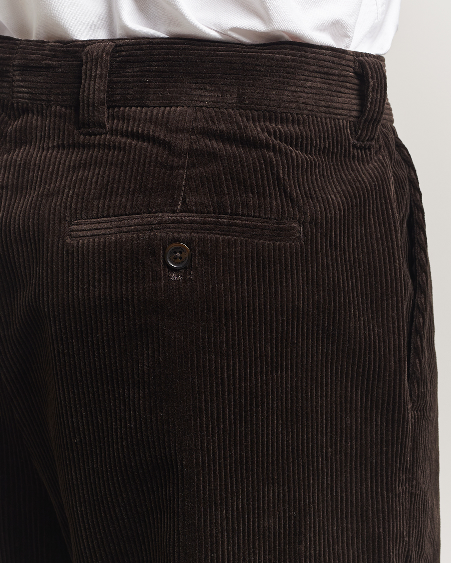 Men | Trousers | NN07 | Paw Relaxed Fit Corduroy Trousers Demitasse Brown