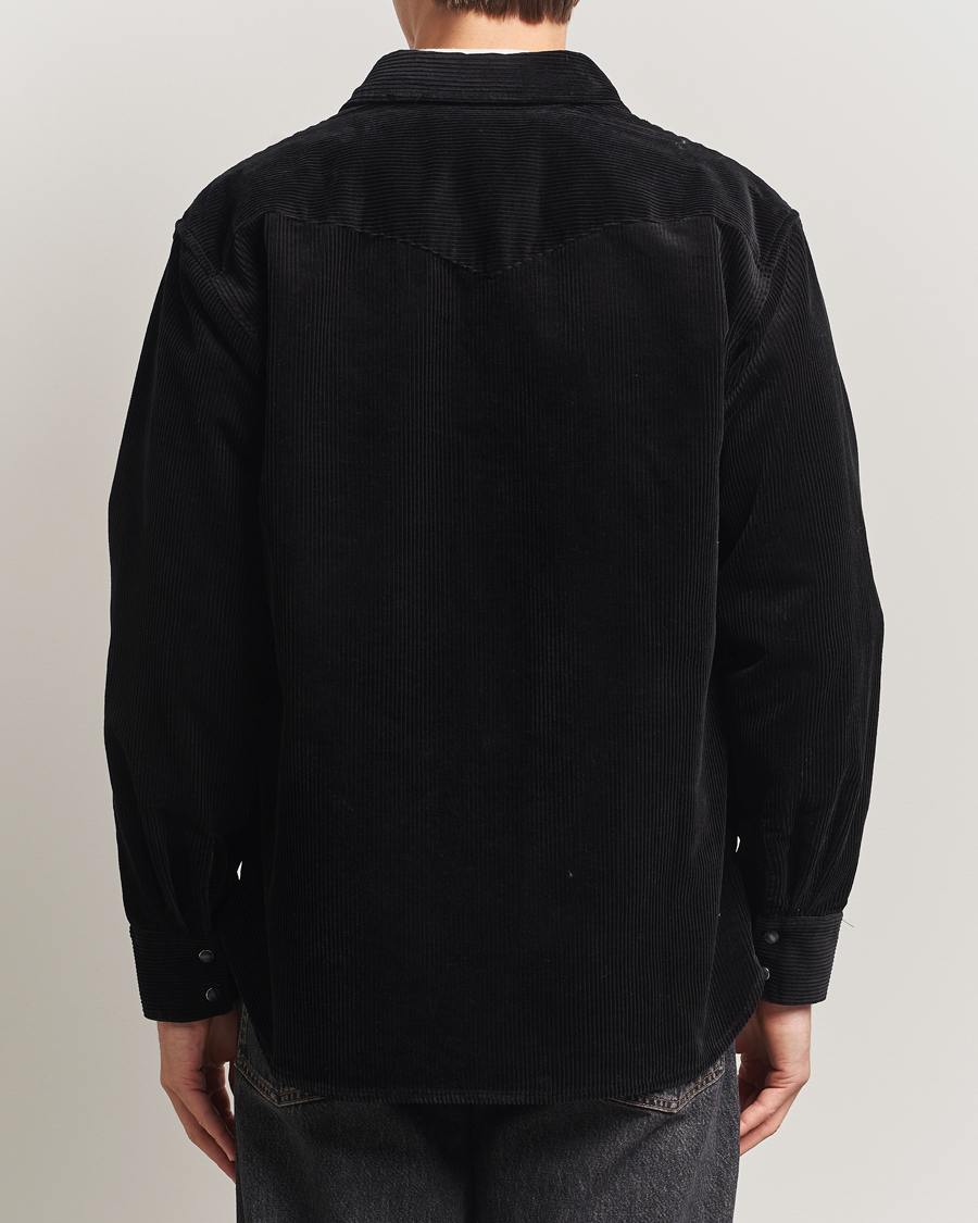 Men | Shirts | NN07 | Ricky Corduroy Overshirt Black