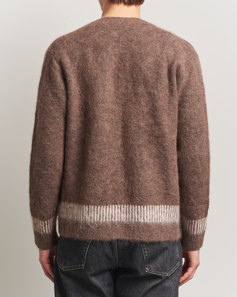 Men | Sweaters & Knitwear | NN07 | Russell Alpaca Knitted Cardigan Mable Husk