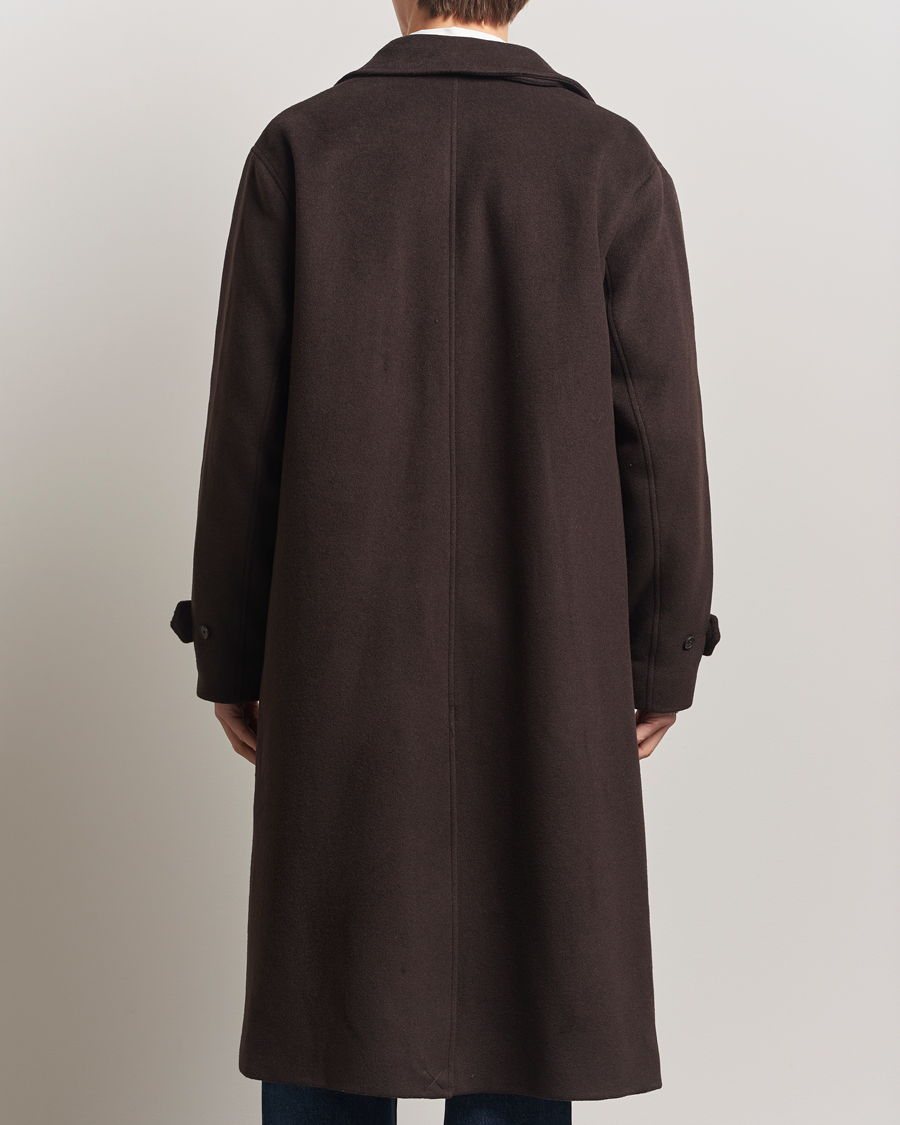 NN07 Gibson Wool Coat Demitasse Brown at CareOfCarl.com