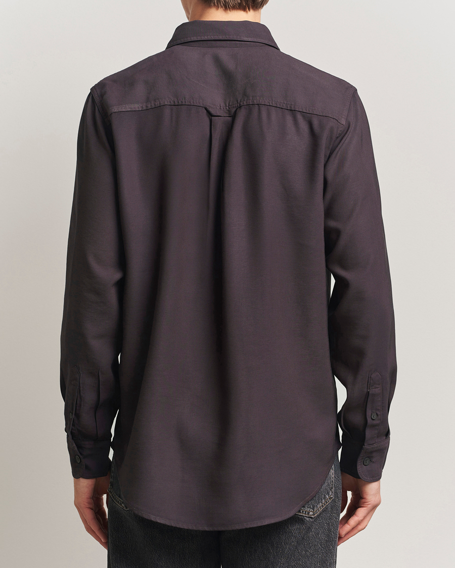 Men | Shirts | NN07 | Colby Viscose Shirt Dusky Port