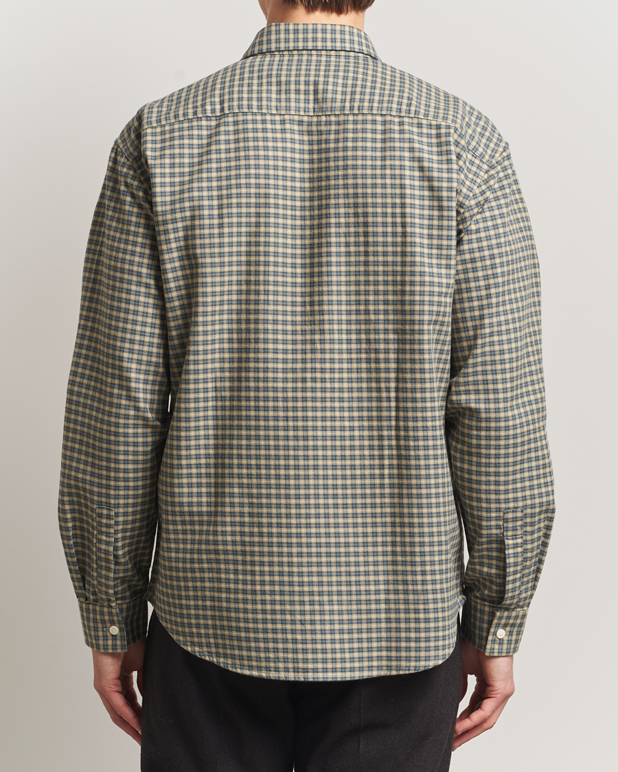 Men | Shirts | NN07 | Deon Flannel Checked Shirt Coral