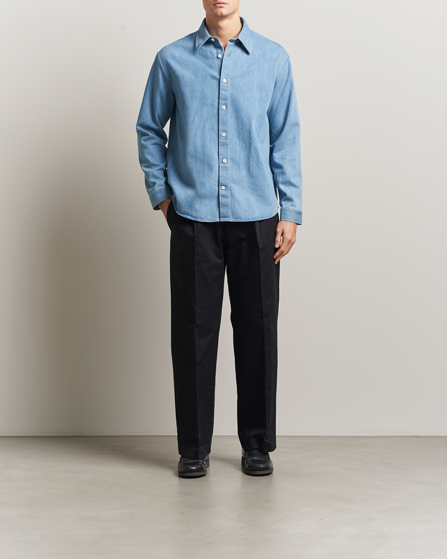 Men | Trousers | NN07 | Kay Relaxed Fit Pleated Trousers Black