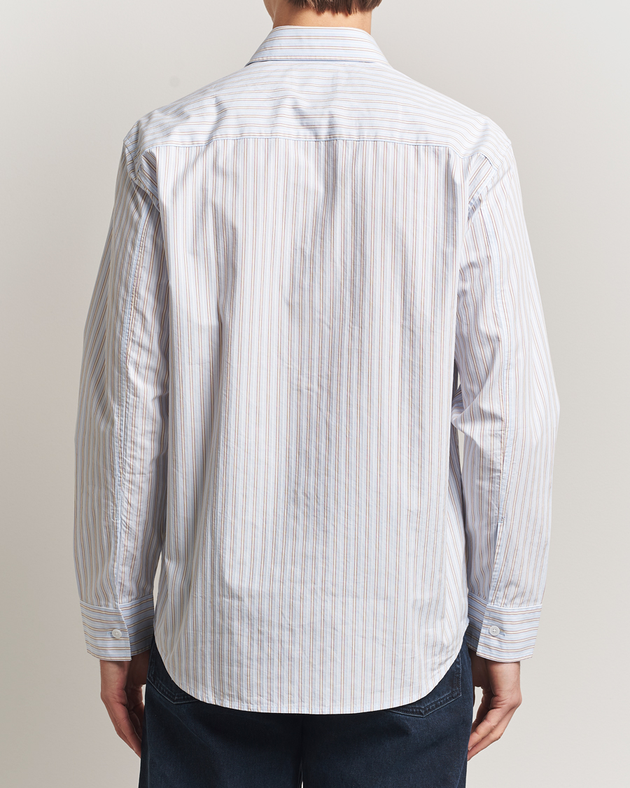 Men | Shirts | NN07 | Freddy Striped Poplin Shirt Multi