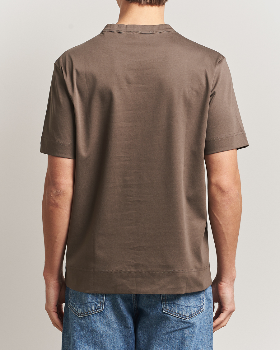 Men | T-Shirts | NN07 | Pedro Embroidered T-Shirt Mable Husk