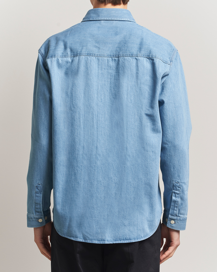 Men | Shirts | NN07 | Casper Denim Overshirt Blue