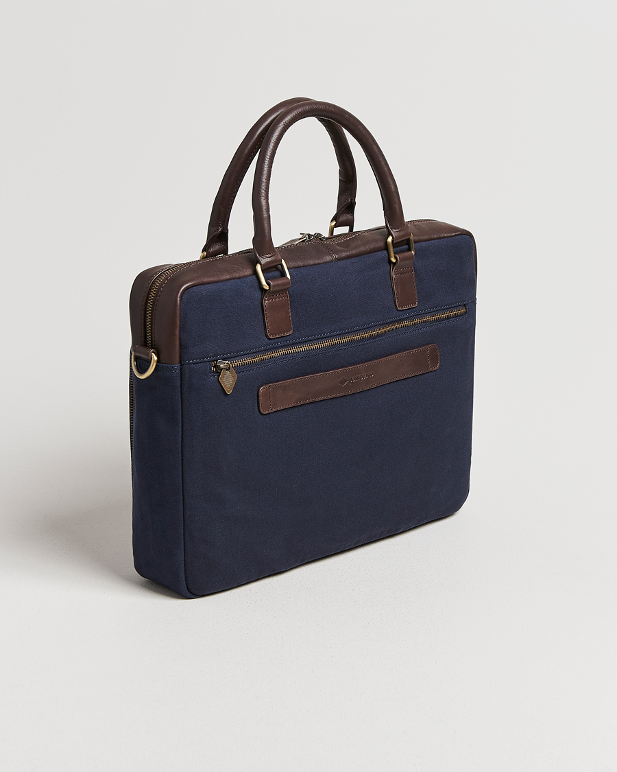 Men | Pampeano Mensajero Canvas Briefcase Navy | Pampeano | Mensajero Canvas Briefcase Navy