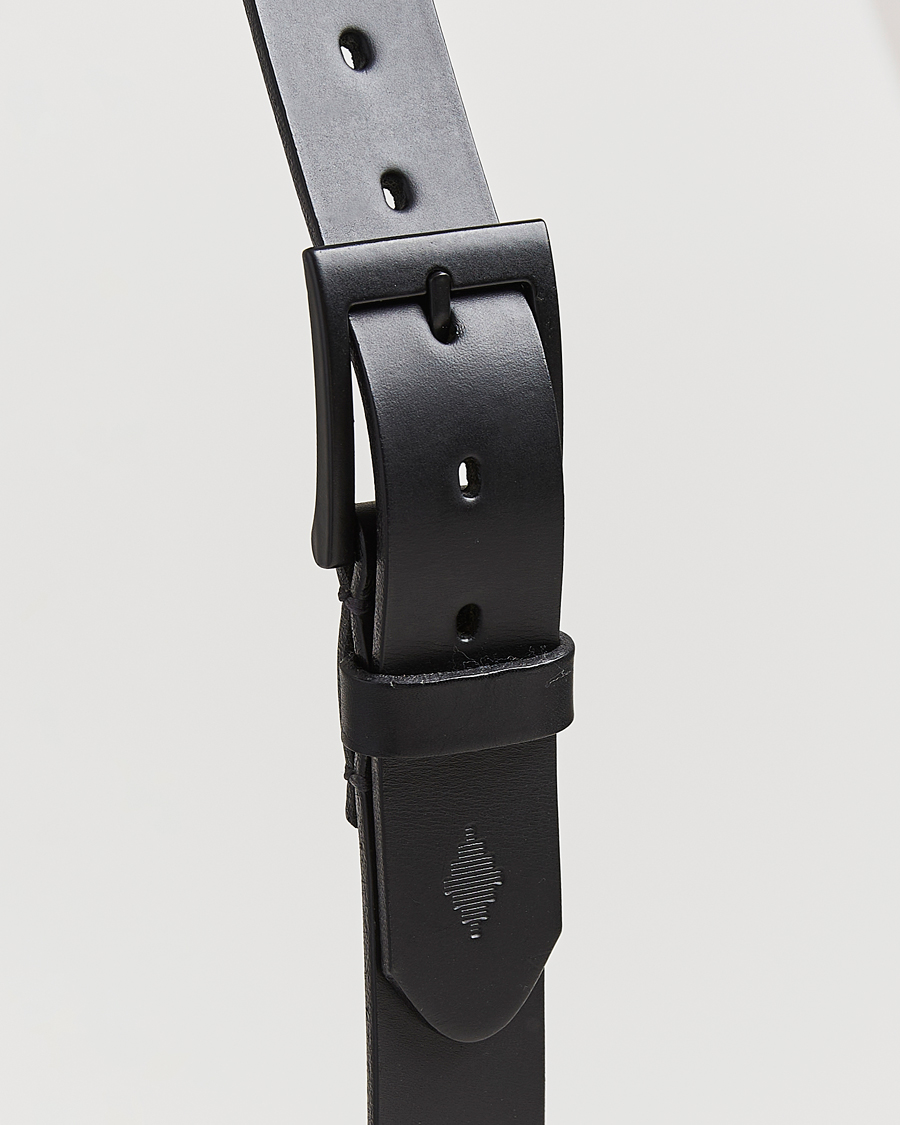 Men | Pampeano Bordado Hand Stitched Classic Leather Belt 3,5cm Black | Pampeano | Bordado Hand Stitched Classic Leather Belt 3,5cm Black