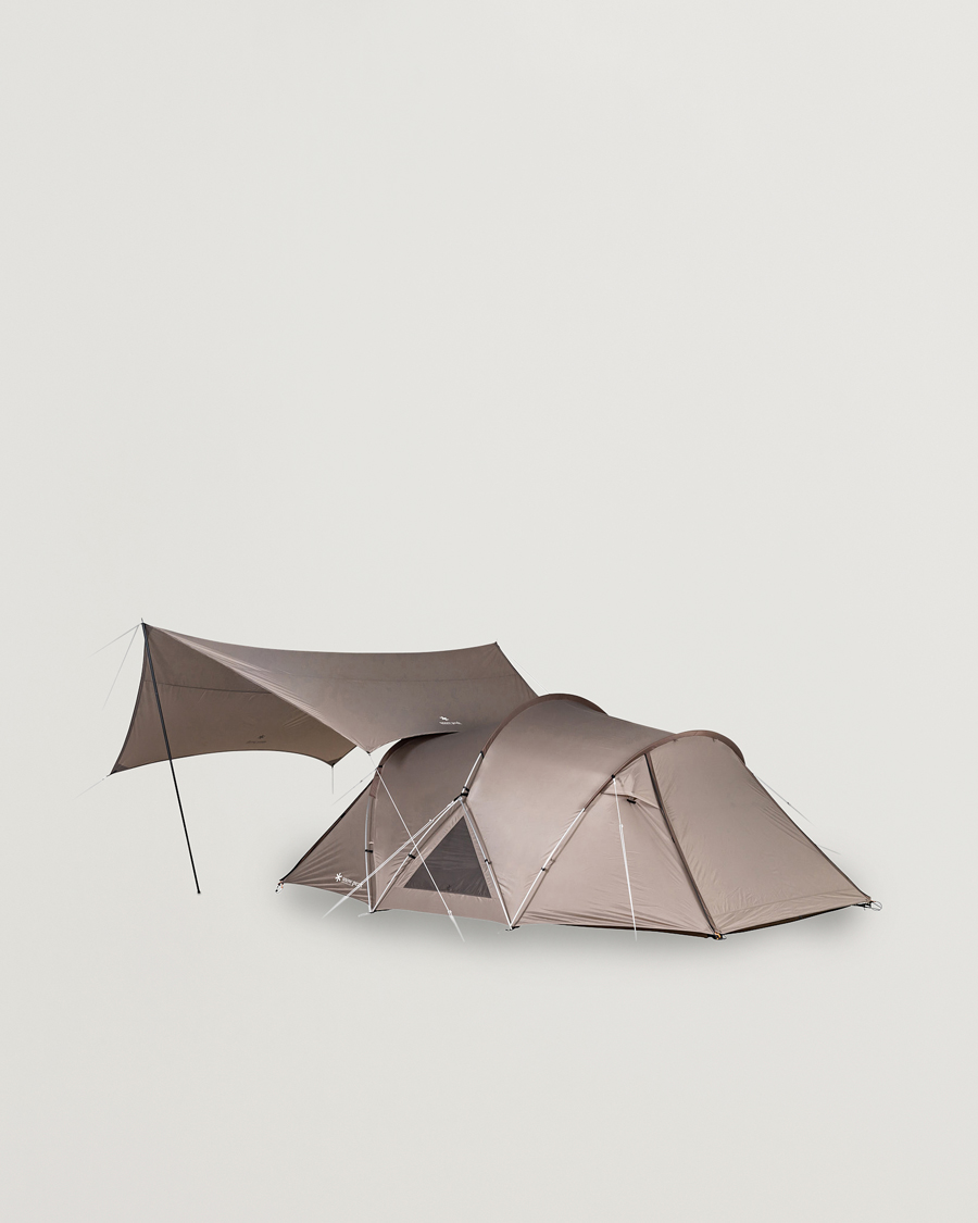 Snow Peak Land Nest Dome Medium Tent & Tarp Set Brown at