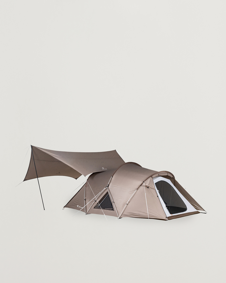 Men | Outdoor living | Snow Peak | Land Nest Dome Medium Tent & Tarp Set Brown