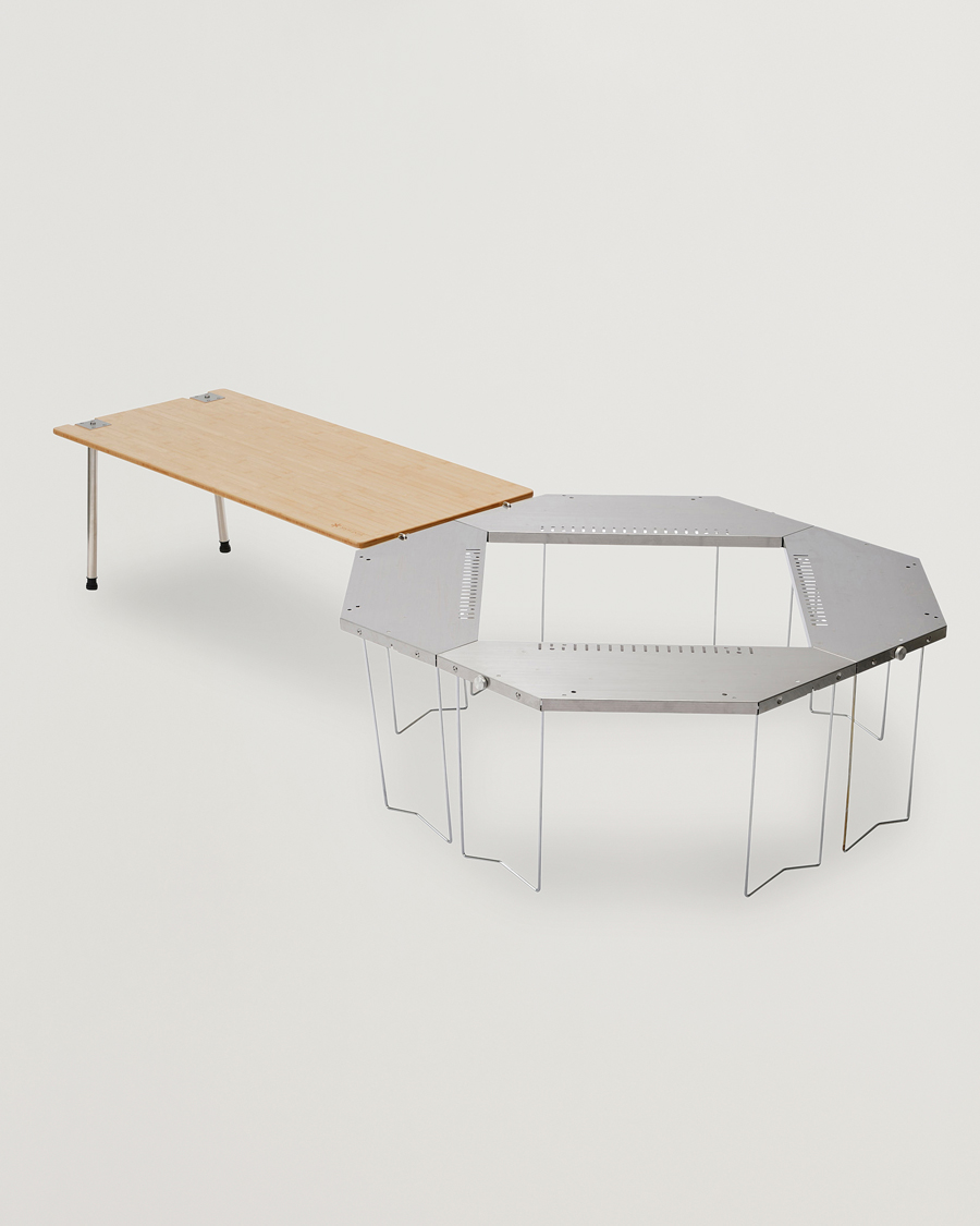 Men | Outdoor living | Snow Peak | Jikaro Firering Table Stainless Steel