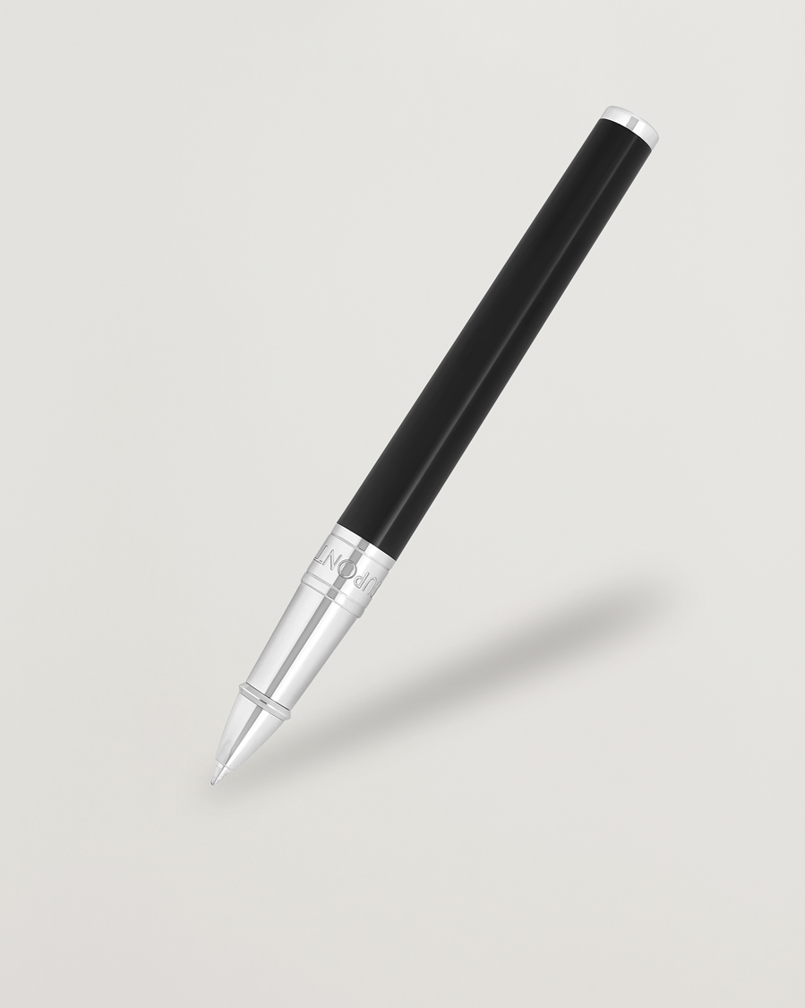Men | Pens | S.T. Dupont | D-Initial Rollerball Pen Black/Chrome
