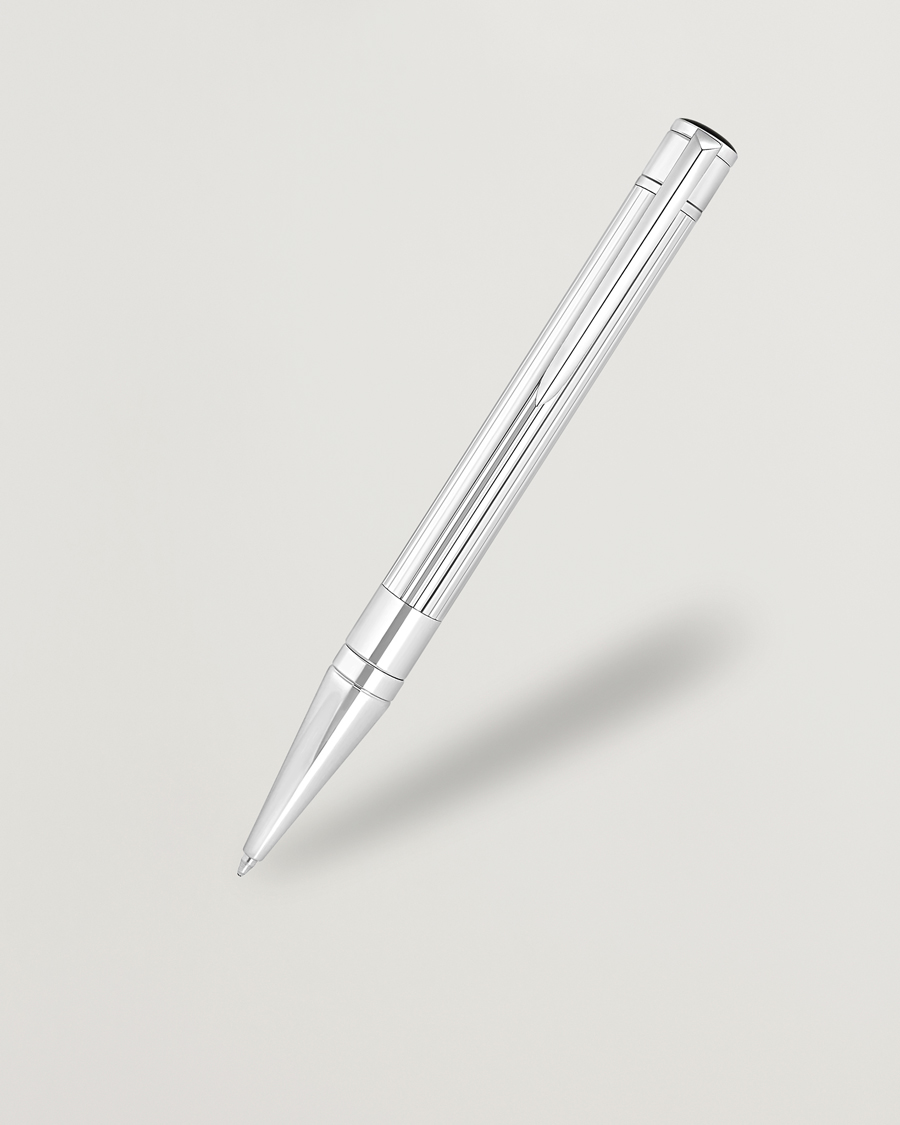 Men | Pens | S.T. Dupont | D-Initial Ballpoint Pen Chrome