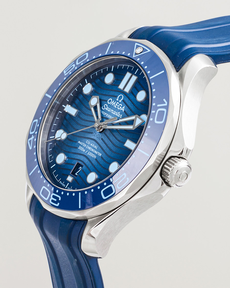 Men | Omega Pre-Owned Summer Blue Seamaster Diver 300m 75th | Omega Pre-Owned | Summer Blue Seamaster Diver 300m 75th