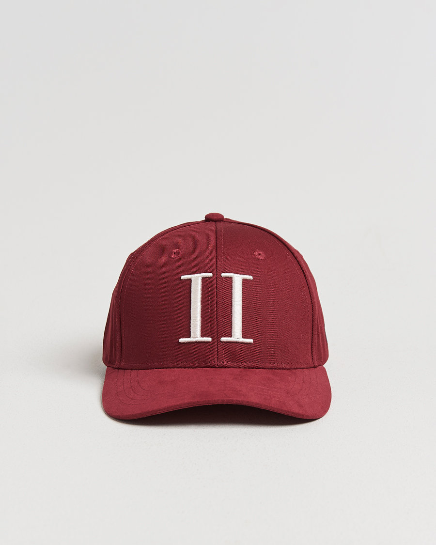 Men | Hats & Caps | LES DEUX | Baseball Cap Suede II Port Royal Red