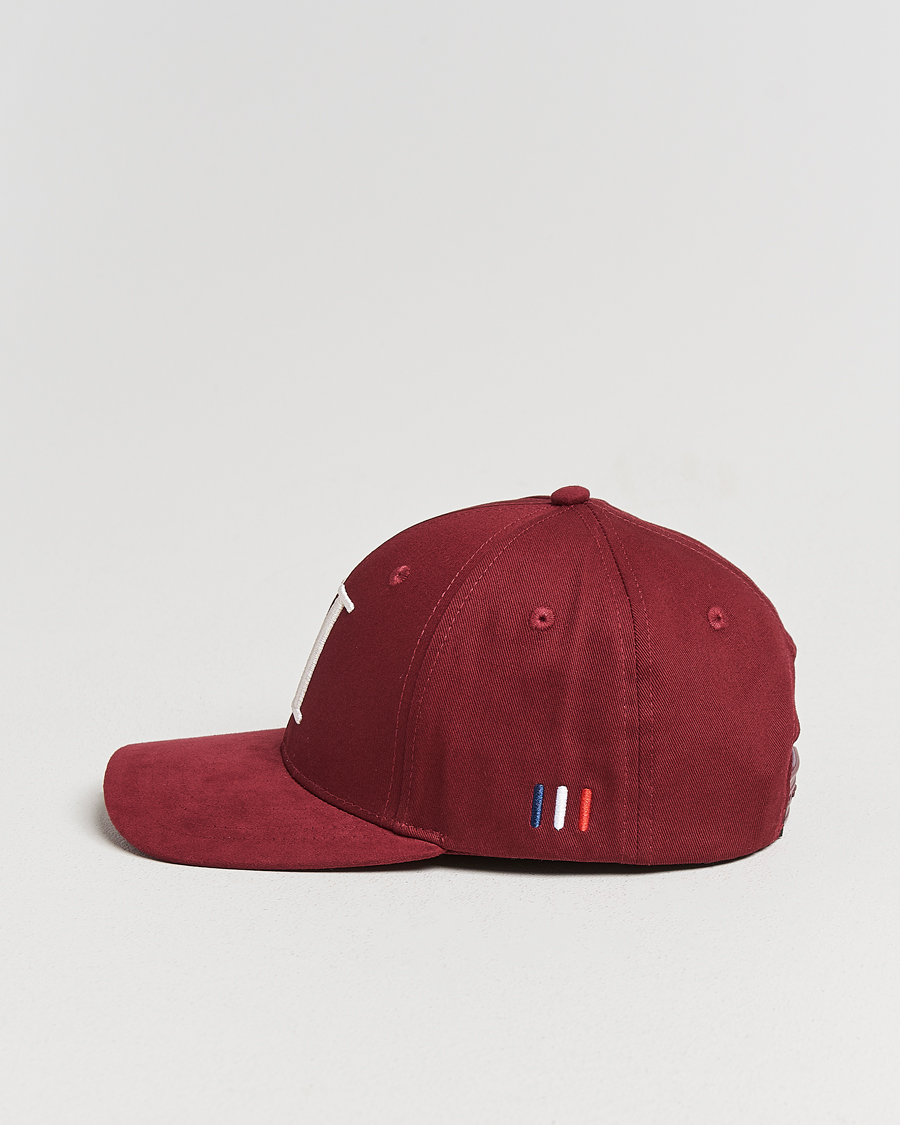 Men | Hats & Caps | LES DEUX | Baseball Cap Suede II Port Royal Red