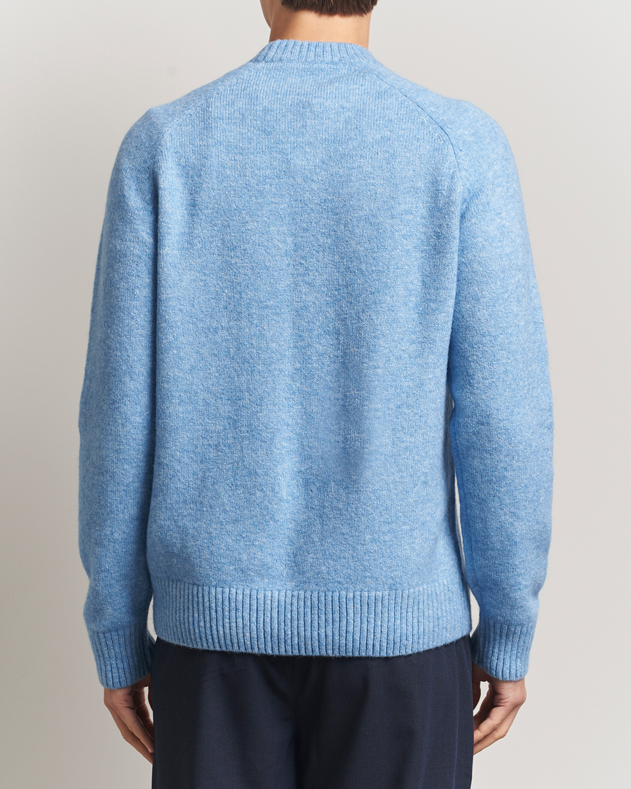 Men | Sweaters & Knitwear | LES DEUX | Gilbert Crew Neck Knit Allure Blue