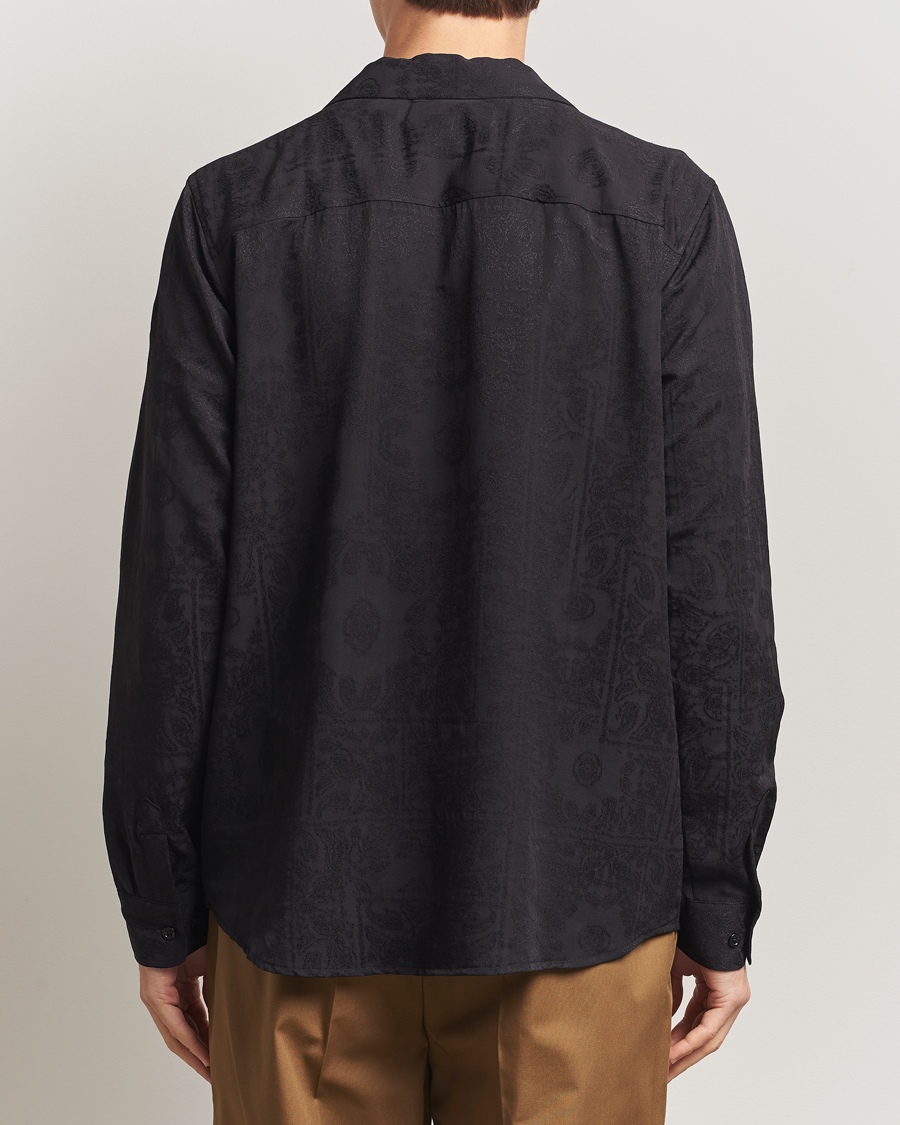 Men | Shirts | LES DEUX | Jasper Jaquard Shirt Black