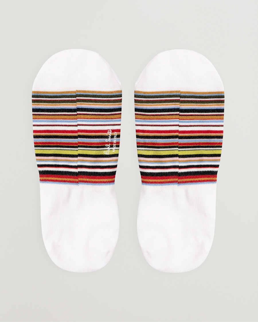 Men | Underwear & Socks | Paul Smith | 3-Pack Signature Striped Invisible Socks Multi