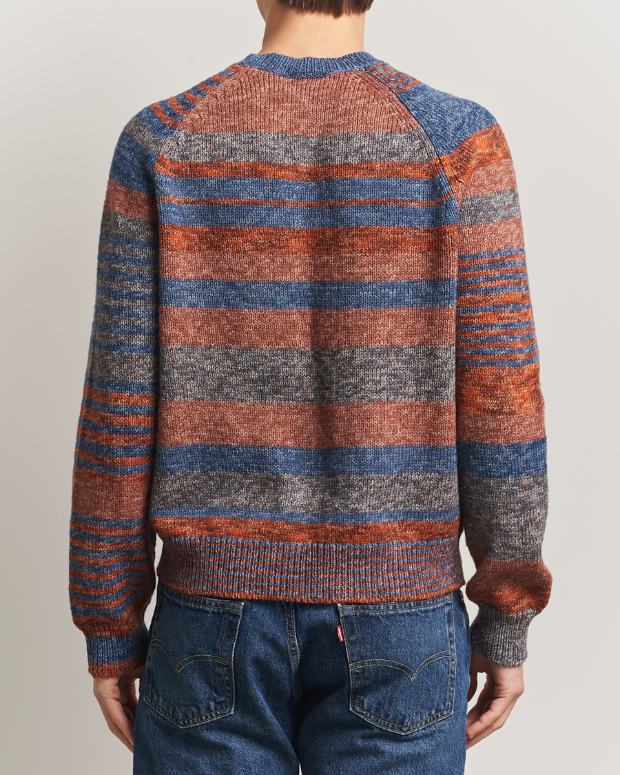 Men | Sweaters & Knitwear | PS Paul Smith | Wool Knitted Striped Sweater Red Multi