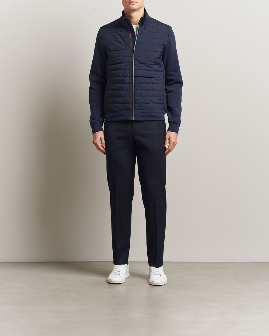 Men | Coats & Jackets | PS Paul Smith | Mixed Media Jacket Navy