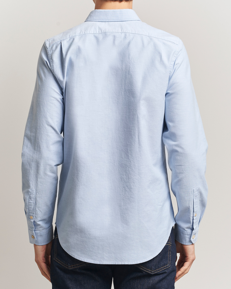 Men | Shirts | PS Paul Smith | Tailored Fit Embroidered Oxford Shirt Light Blue