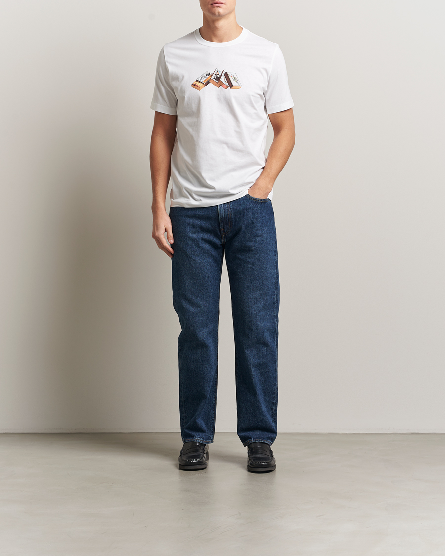 Men | T-Shirts | PS Paul Smith | Matchboxes Printed T-Shirt White