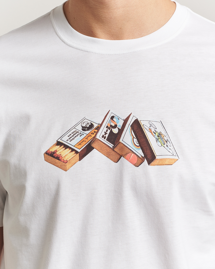Men | T-Shirts | PS Paul Smith | Matchboxes Printed T-Shirt White