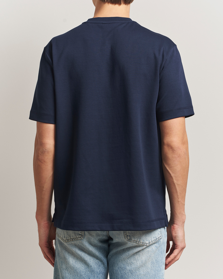 Men | T-Shirts | PS Paul Smith | Casual Fit Happy T-Shirt Navy