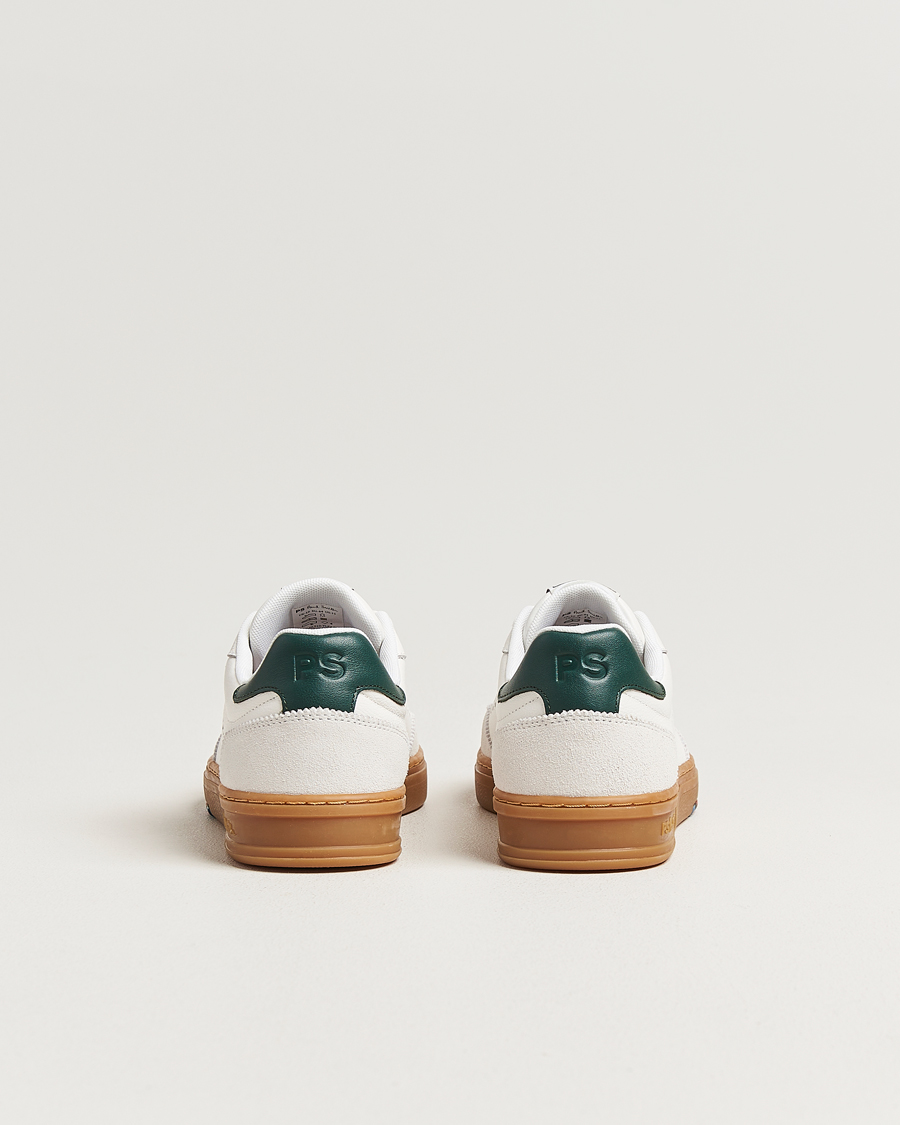 Men | Sneakers | PS Paul Smith | Hillstar Leather/Suede Sneaker White
