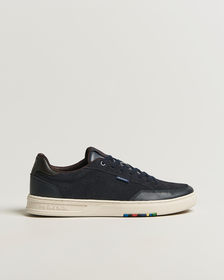 Men | Sneakers | PS Paul Smith | Hillstar Suede/Leather Sneaker Navy