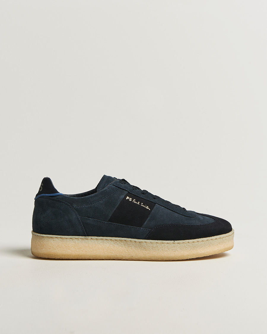 Men | Sneakers | PS Paul Smith | Dover Suede Crepe Sole Sneaker Navy