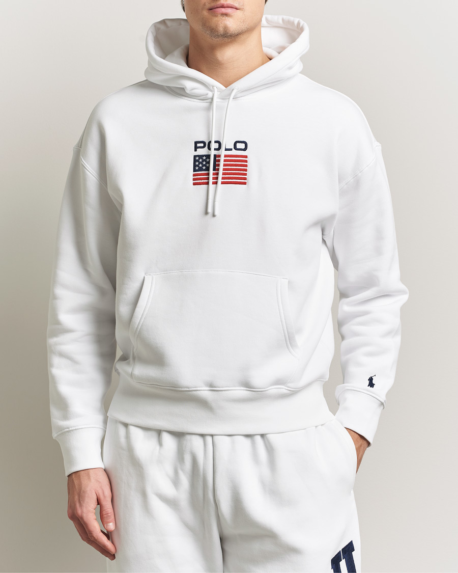 Men | Sweaters & Knitwear | Polo Ralph Lauren | USA Hoodie White