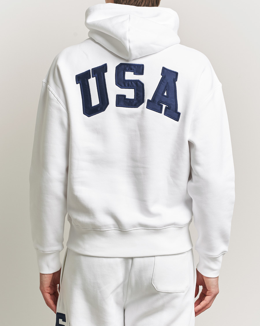 Men | Sweaters & Knitwear | Polo Ralph Lauren | USA Hoodie White
