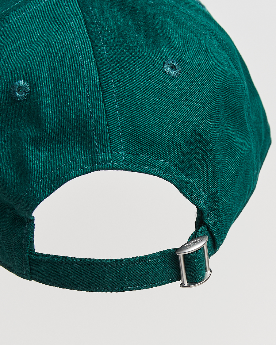 Men | Hats & Caps | Drôle de Monsieur | Slogan Baseball Cap Dark Green