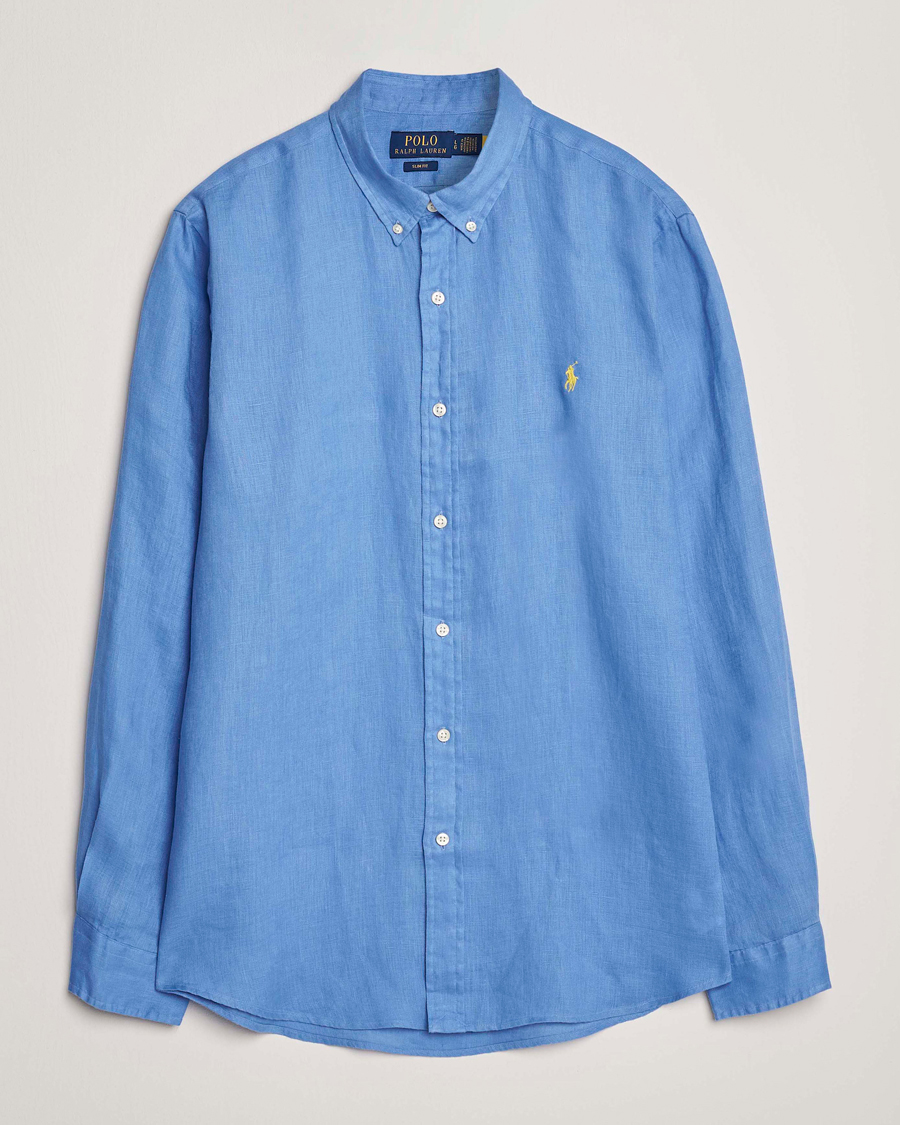 Men | Shirts | Polo Ralph Lauren | Slim Fit Linen Shirt Harbour Island