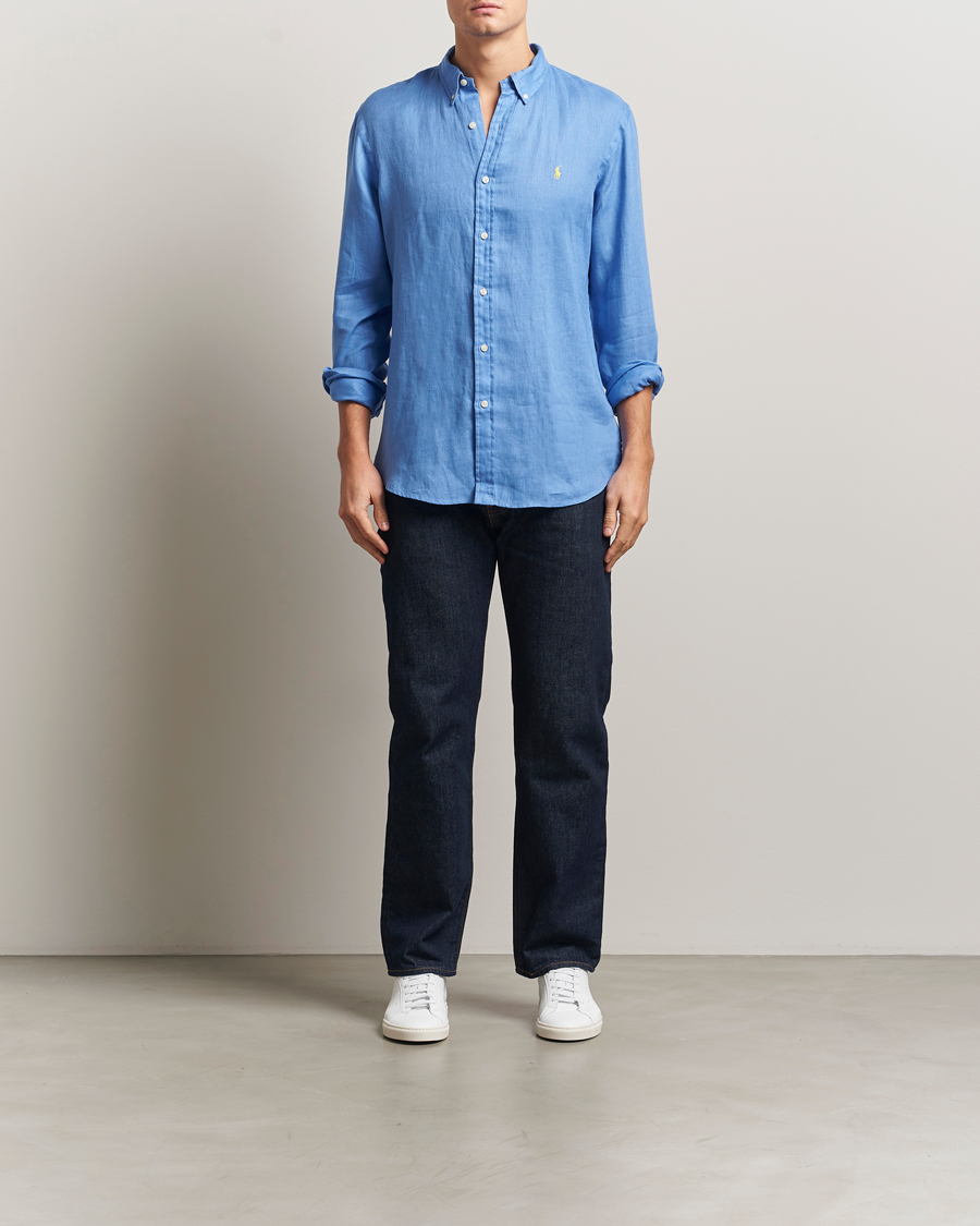 Men | Shirts | Polo Ralph Lauren | Slim Fit Linen Shirt Harbour Island