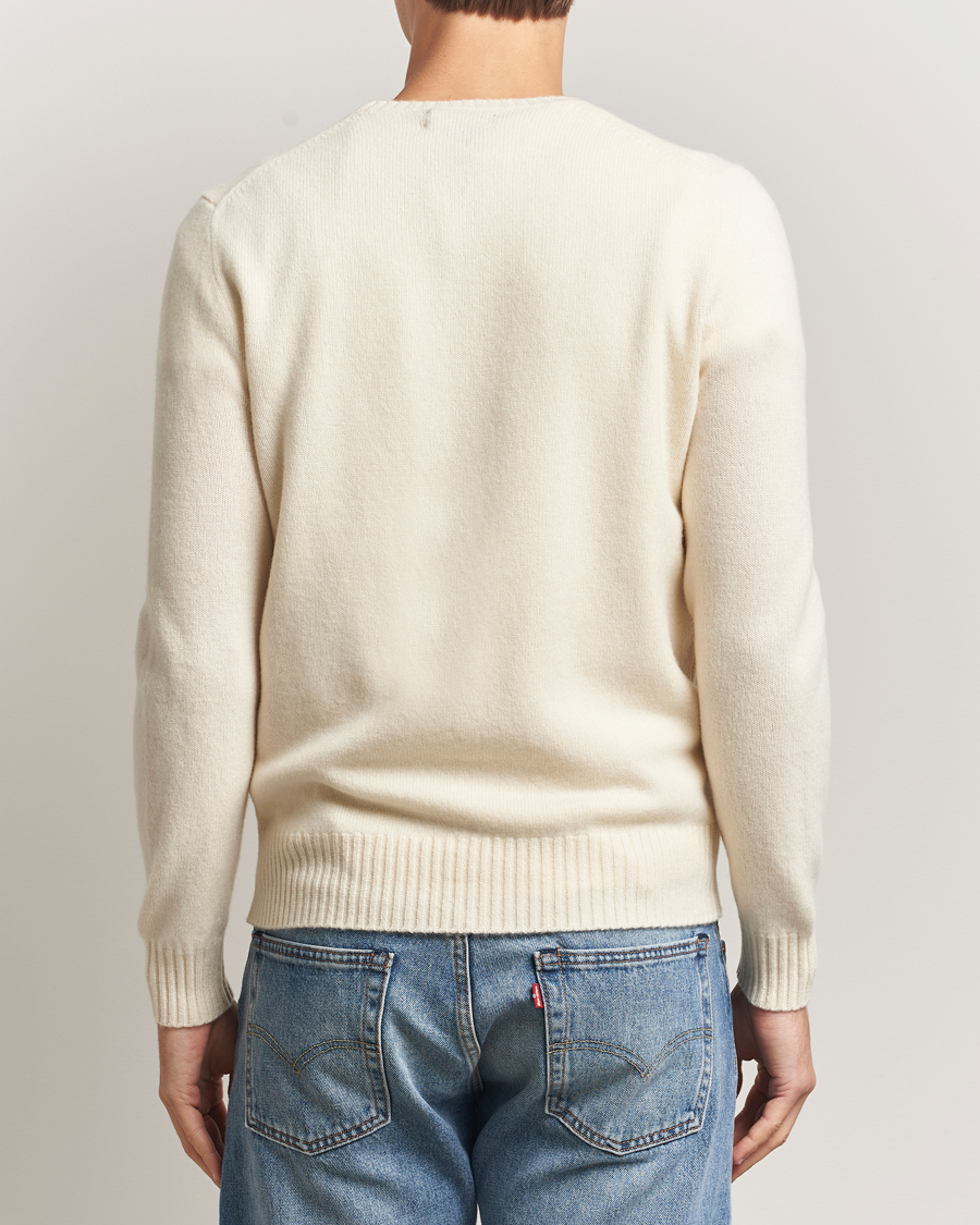 Men | Sweaters & Knitwear | Polo Ralph Lauren | Wool/Cashmere Crew Neck Andover Cream