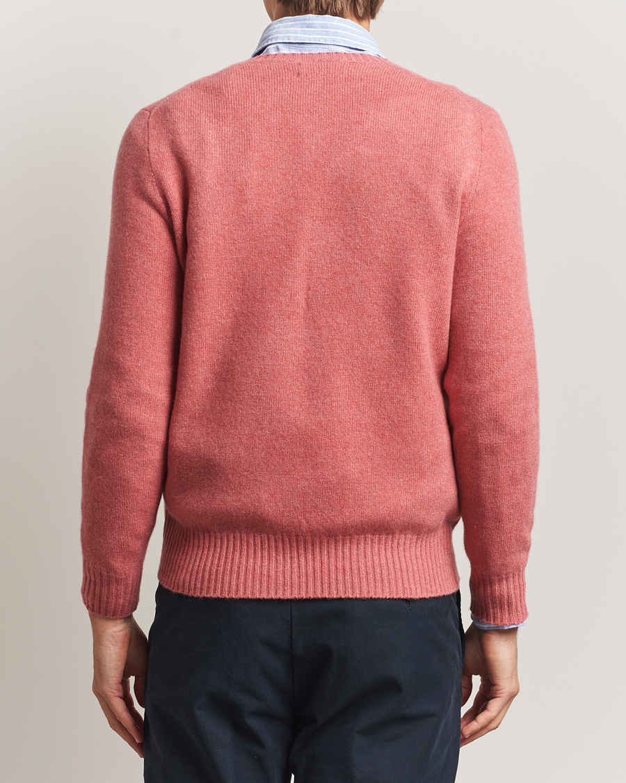 Men | Sweaters & Knitwear | Polo Ralph Lauren | Wool/Cashmere Crew Neck Strawberry Gelato