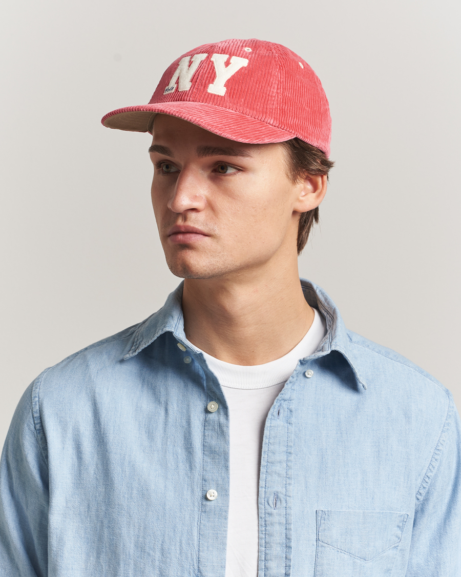 Polo Ralph Lauren NY Cord Cap Red Sky at CareOfCarl.com
