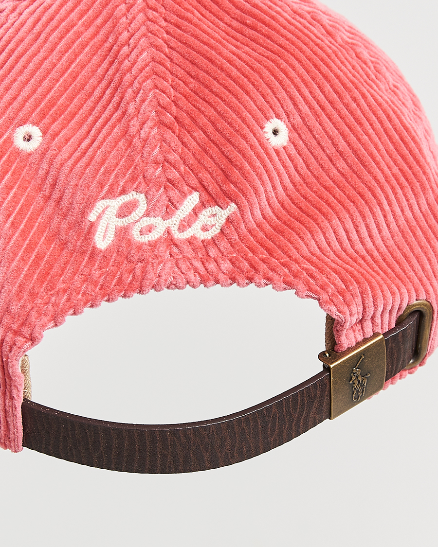 Polo Ralph Lauren NY Cord Cap Red Sky at CareOfCarl.com