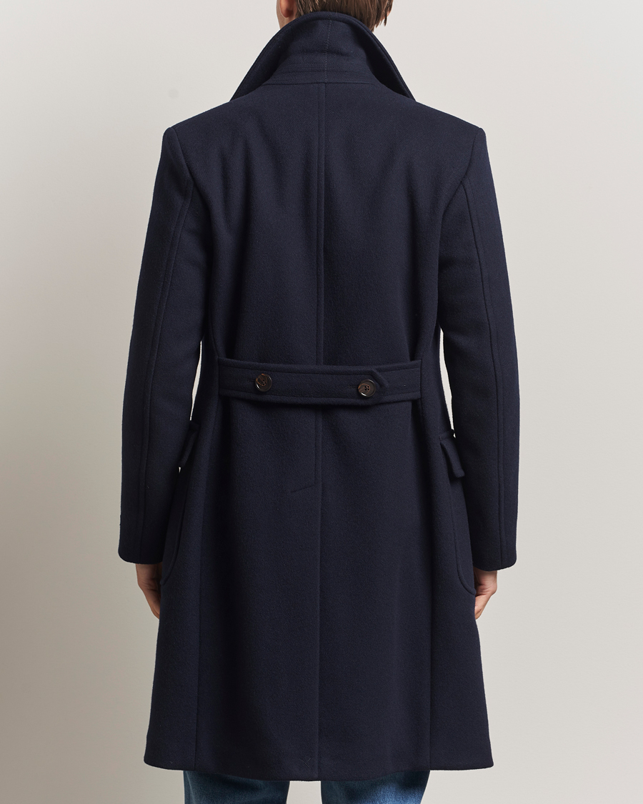 Men | Coats & Jackets | Polo Ralph Lauren | Double Breasted Top Wool Coat Navy