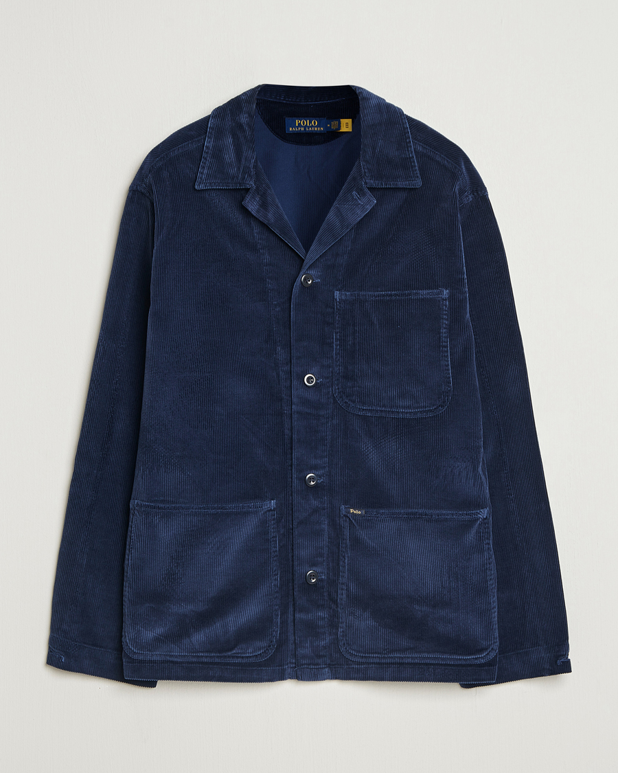 Men | Shirts | Polo Ralph Lauren | Corduroy 10W Overshirt Newport Navy