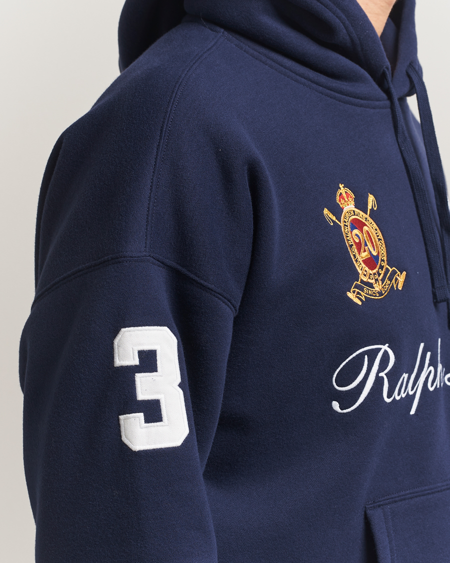 Polo Ralph Lauren Big Pony Hoodie Cruise Navy at CareOfCarl.com