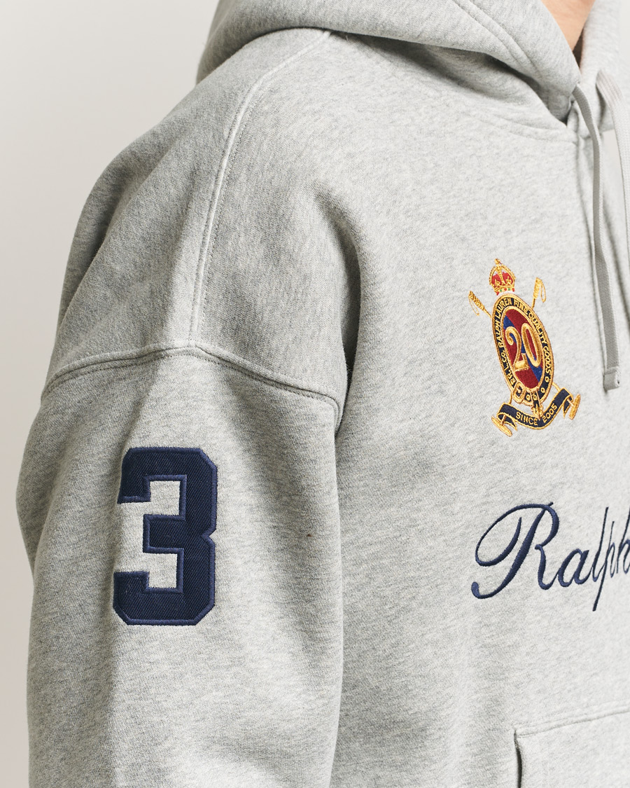 Men | Sweaters & Knitwear | Polo Ralph Lauren | Big Pony Hoodie Andover Heather