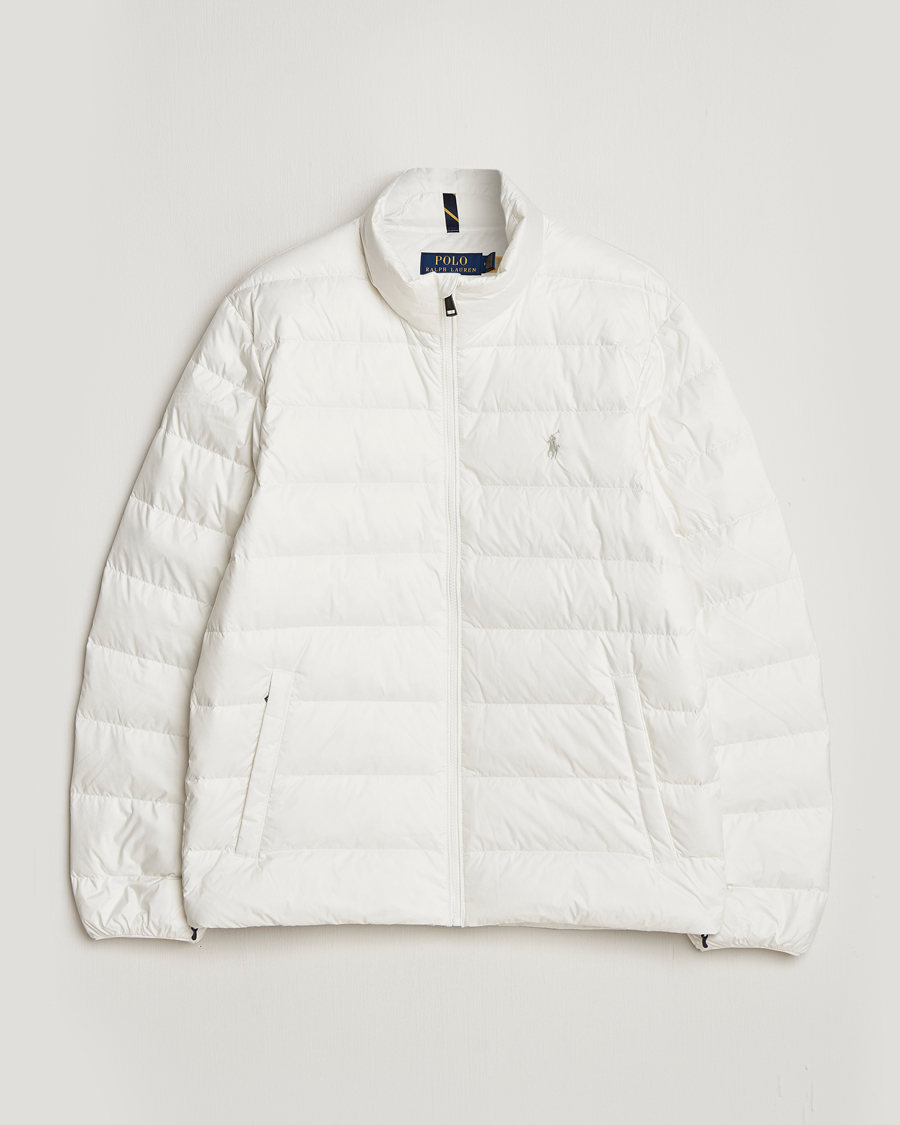 Polo Ralph Lauren Colden Down Jacket Deckwash White at CareOfCarl.com