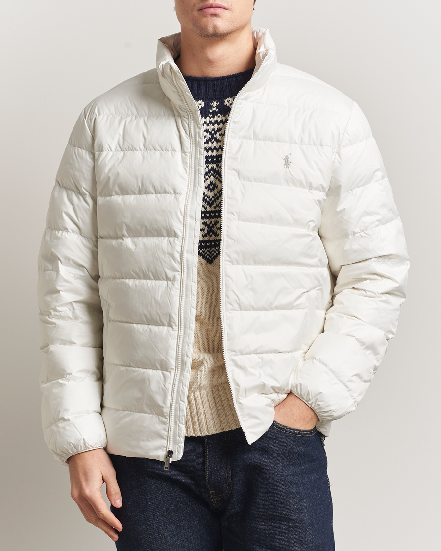 Polo Ralph Lauren Colden Down Jacket Deckwash White at CareOfCarl.com