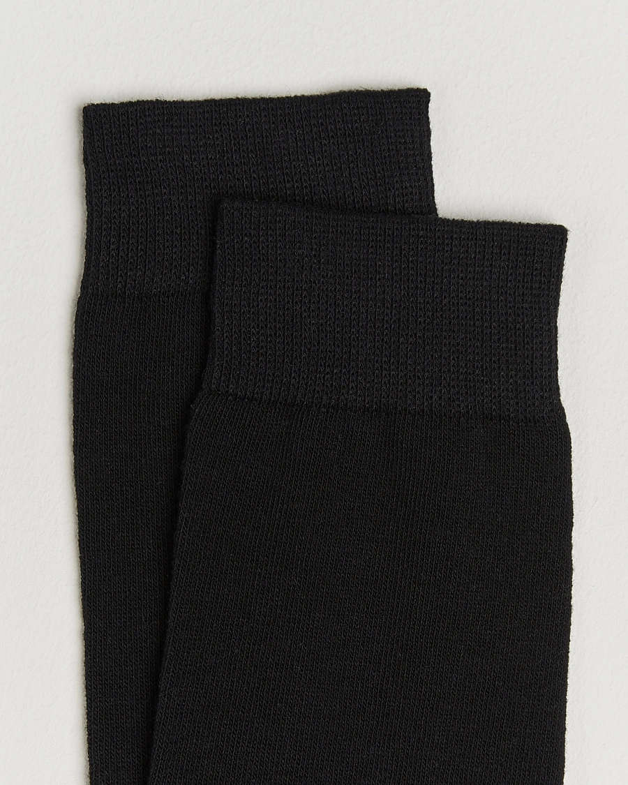 Men | Underwear & Socks | Care with Carl | 10-Pack Solid Cotton Socks BLACK