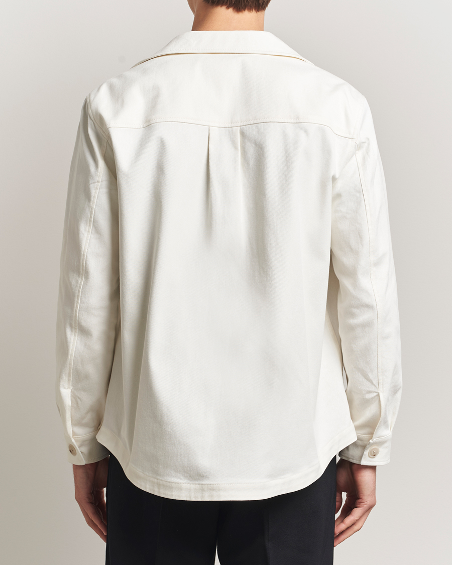 Men | Shirts | BOSS BLACK | Carper Cotton Twill Overshirt Natural