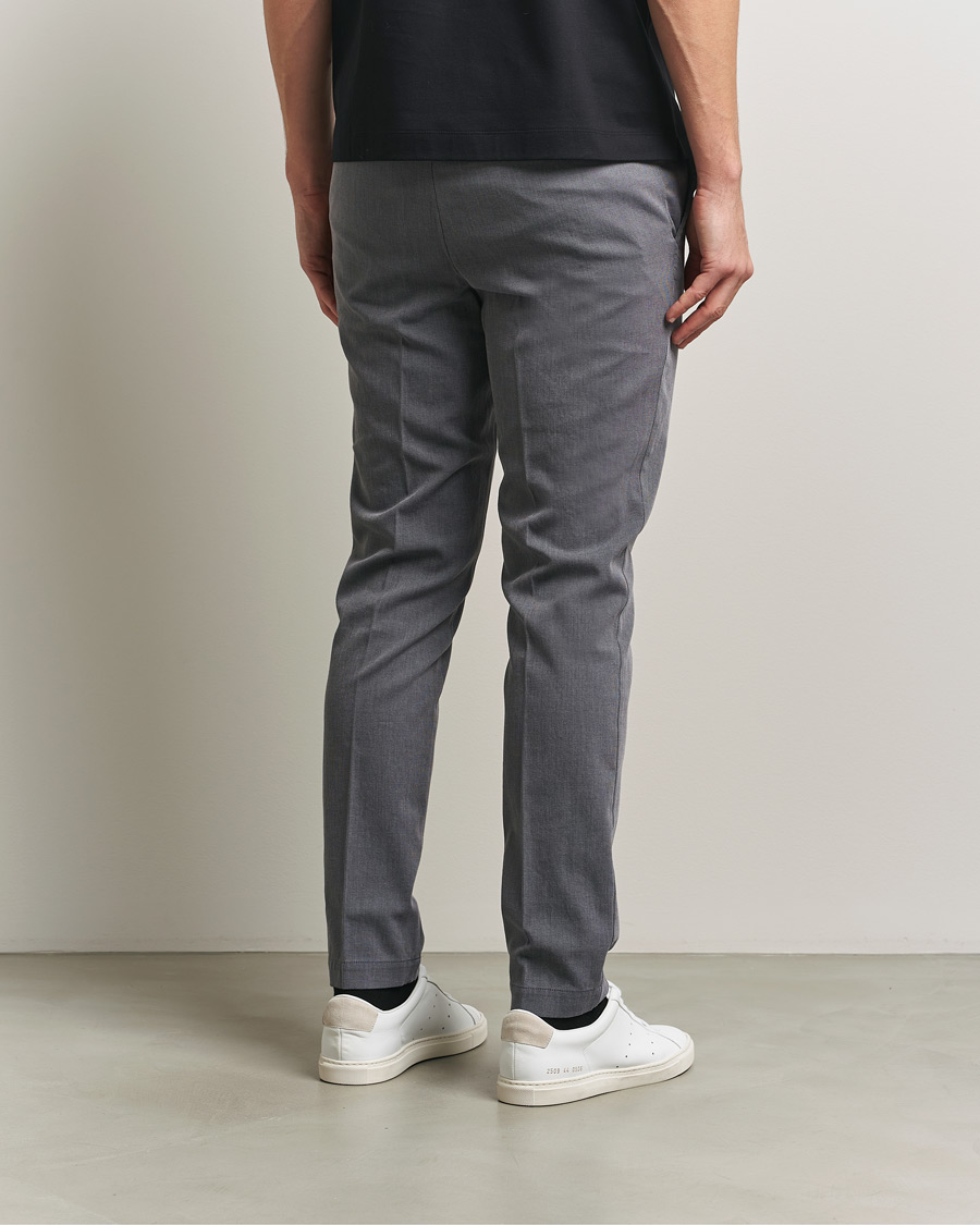 Men | Trousers | BOSS BLACK | Kaiton Structured Chinos Dark Blue